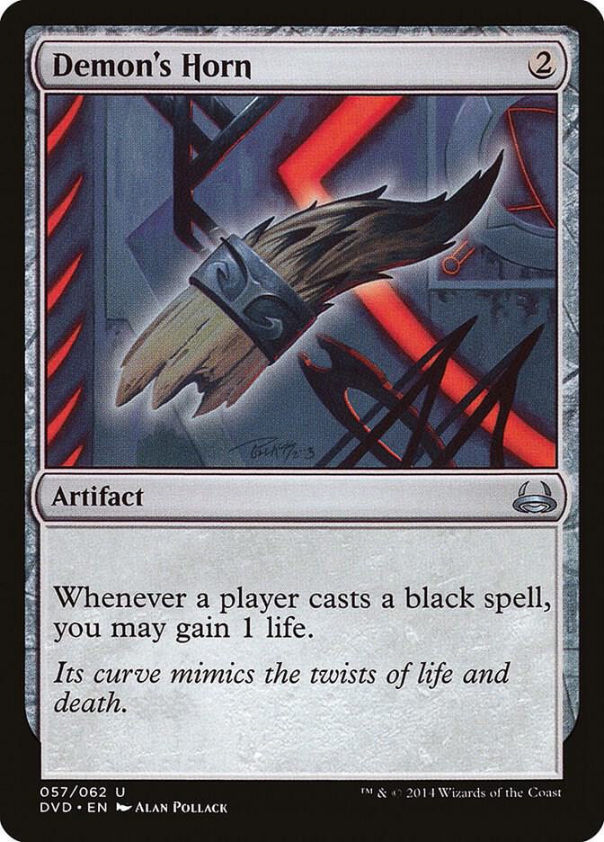 Demon's Horn (57) [Duel Decks: Anthology]