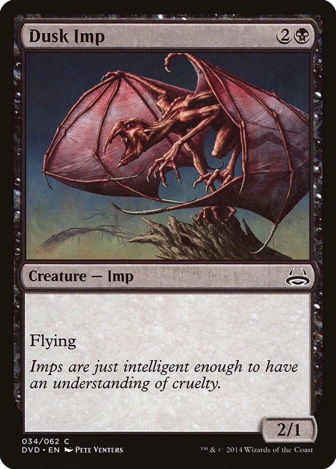 Dusk Imp (34) [Duel Decks: Anthology]