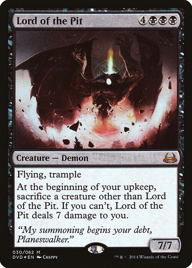 Lord of the Pit (30) [Duel Decks: Anthology]