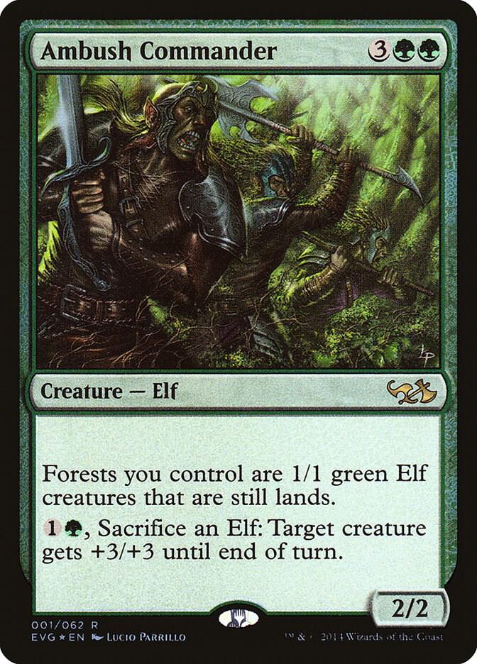 Ambush Commander (1) [Duel Decks: Anthology]