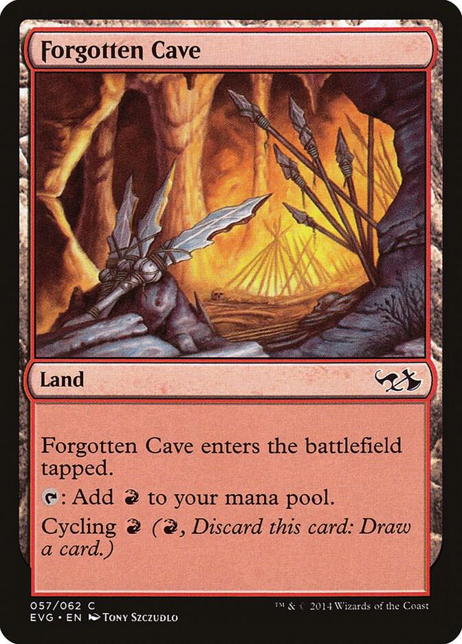 Forgotten Cave (57) [Duel Decks: Anthology]