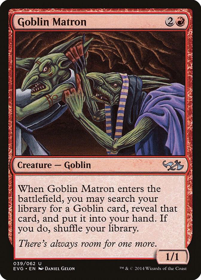 Goblin Matron (39) [Duel Decks: Anthology]