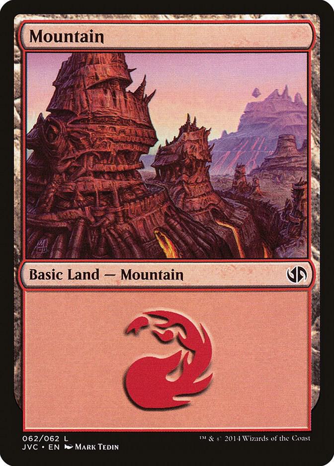 Mountain (062) (JVC) [Duel Decks: Anthology]