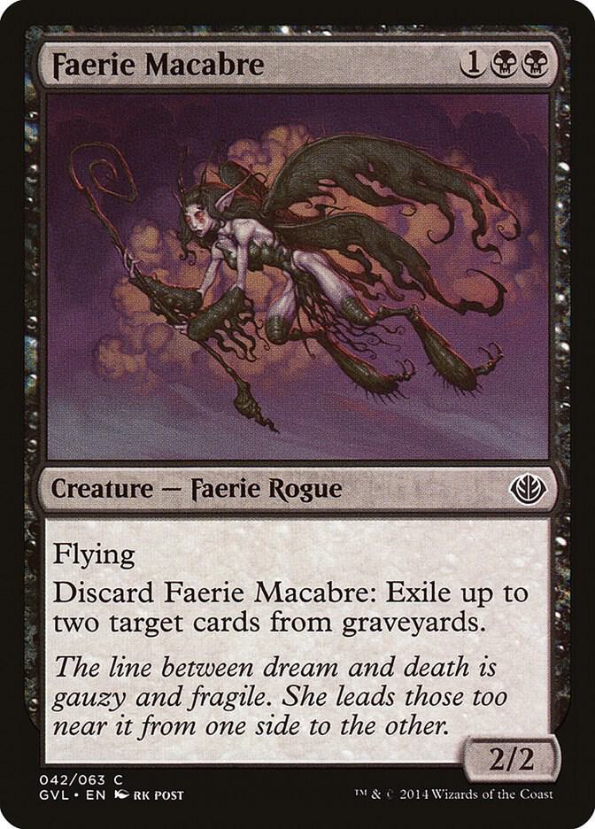 Faerie Macabre (42) [Duel Decks: Anthology]