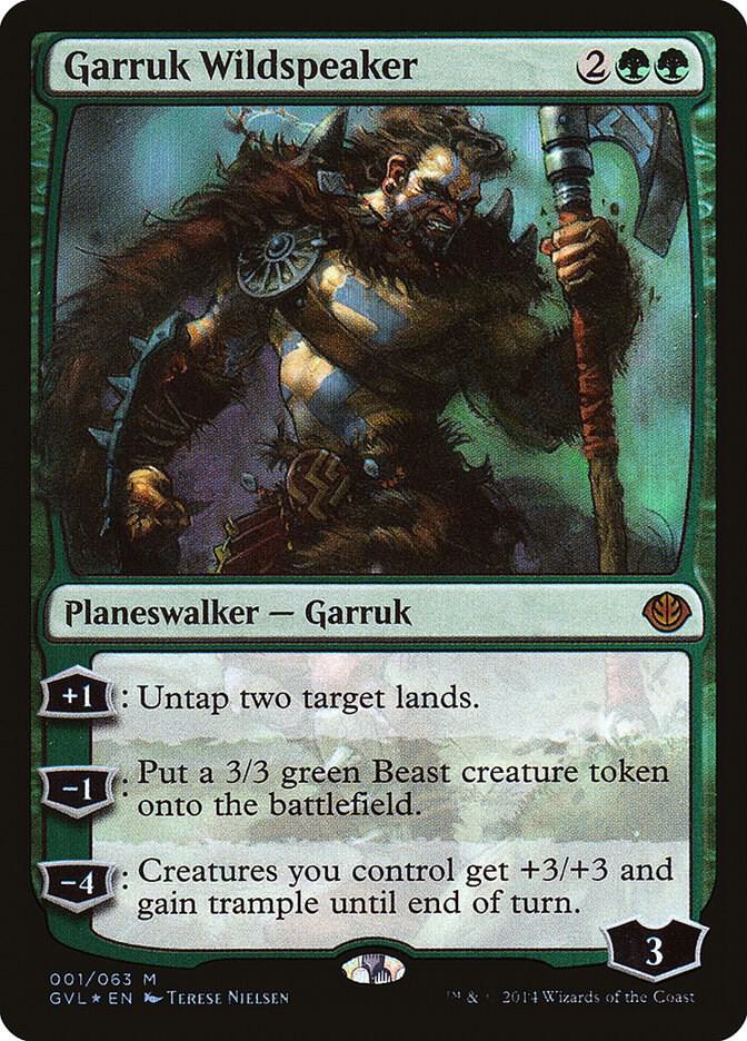 Garruk Wildspeaker (1) [Duel Decks: Anthology]