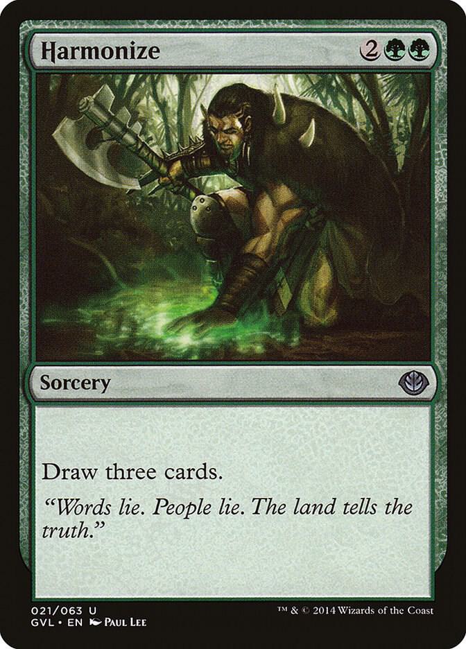 Harmonize (GVL) (21) [Duel Decks: Anthology]