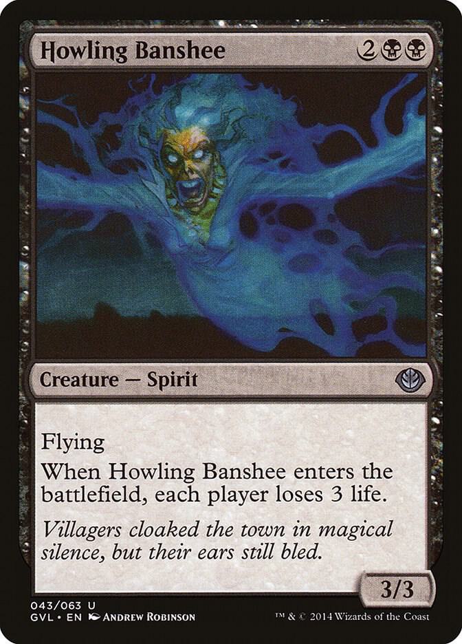 Howling Banshee (43) [Duel Decks: Anthology]