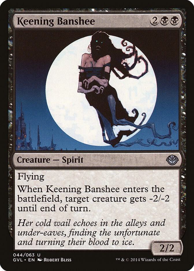 Keening Banshee (44) [Duel Decks: Anthology]