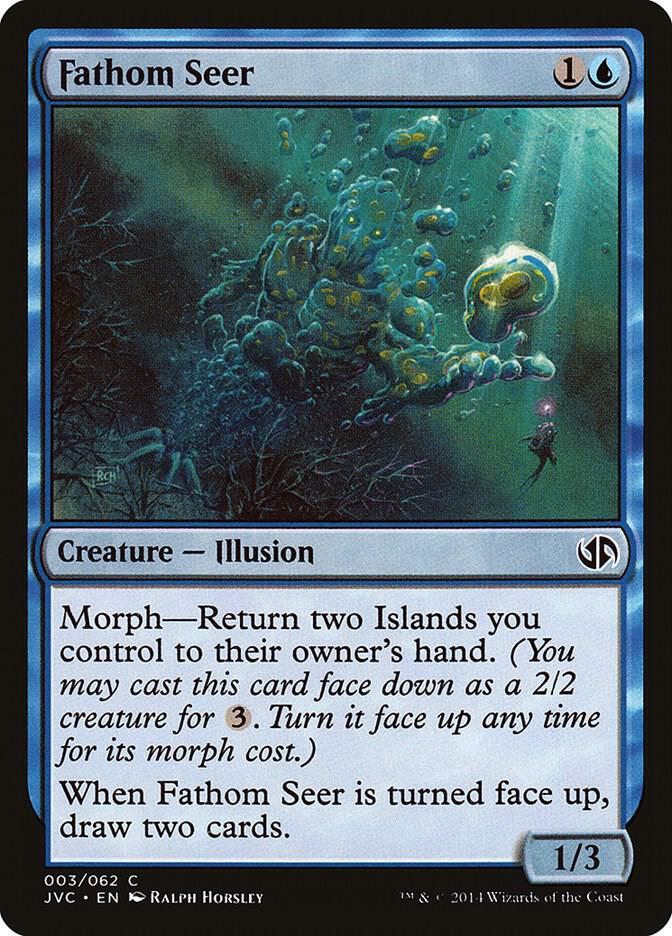 Fathom Seer (3) [Duel Decks: Anthology]