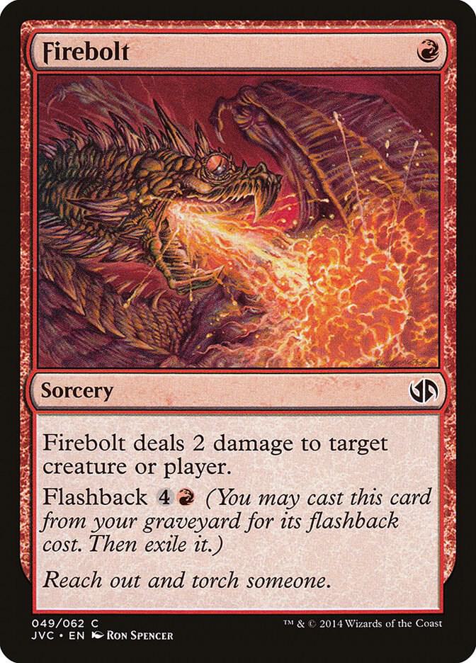Firebolt (49) [Duel Decks: Anthology]