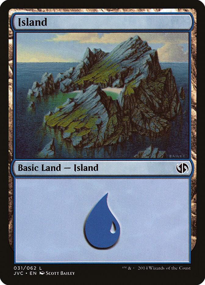 Island (031) (JVC) [Duel Decks: Anthology]