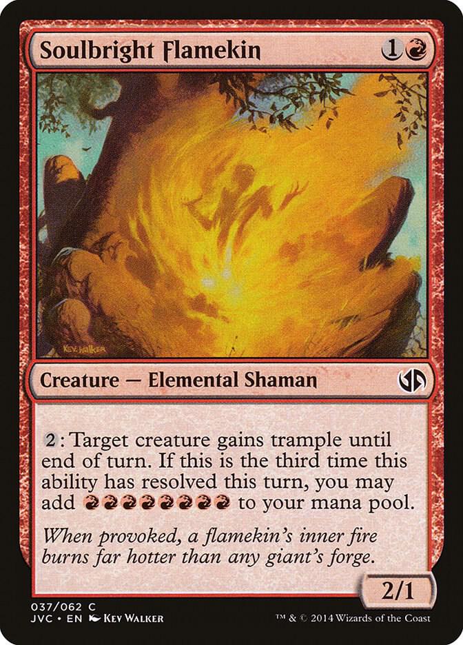 Soulbright Flamekin (37) [Duel Decks: Anthology]