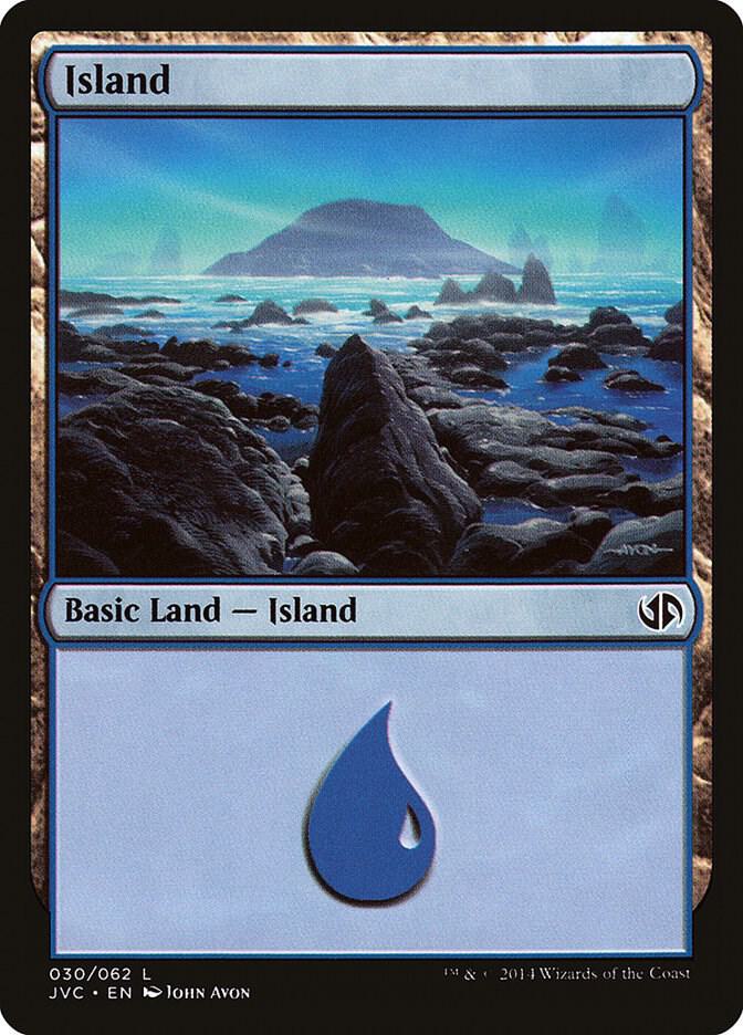 Island (030) (JVC) [Duel Decks: Anthology]