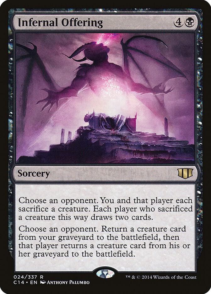 Infernal Offering (24) [Commander 2014]