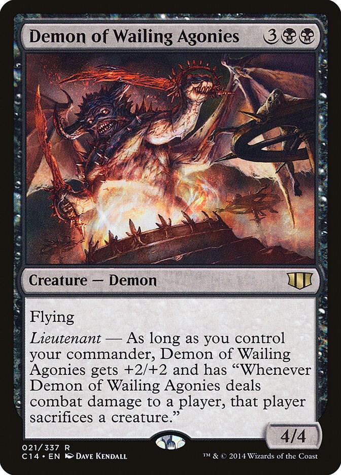 Demon of Wailing Agonies (21) [Commander 2014]