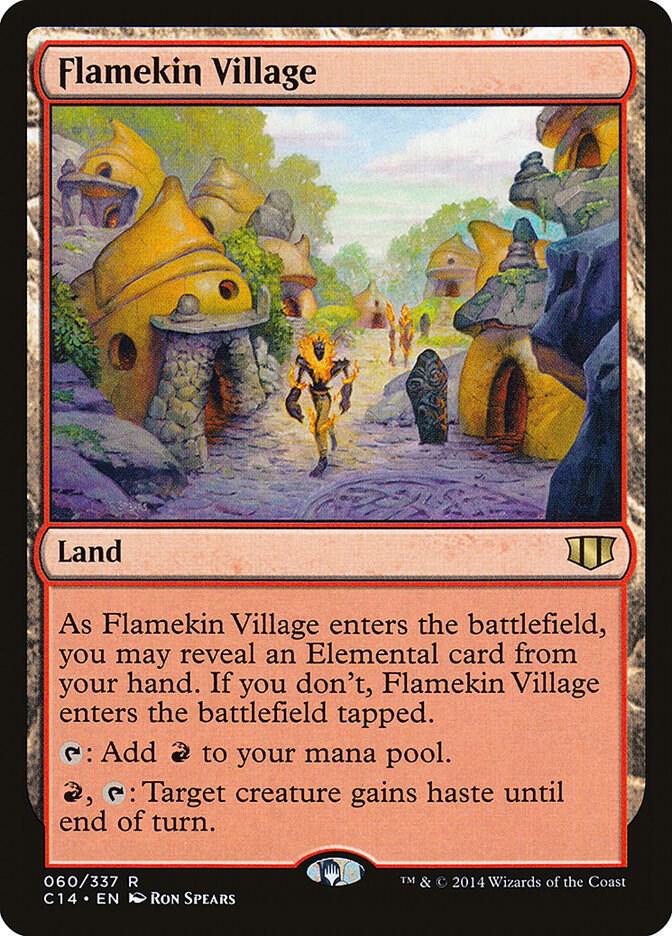 Flamekin Village (60) [Commander 2014]