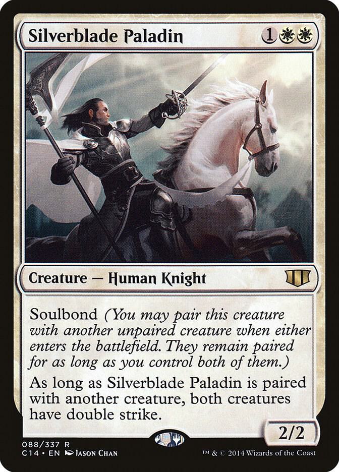 Silverblade Paladin (88) [Commander 2014]