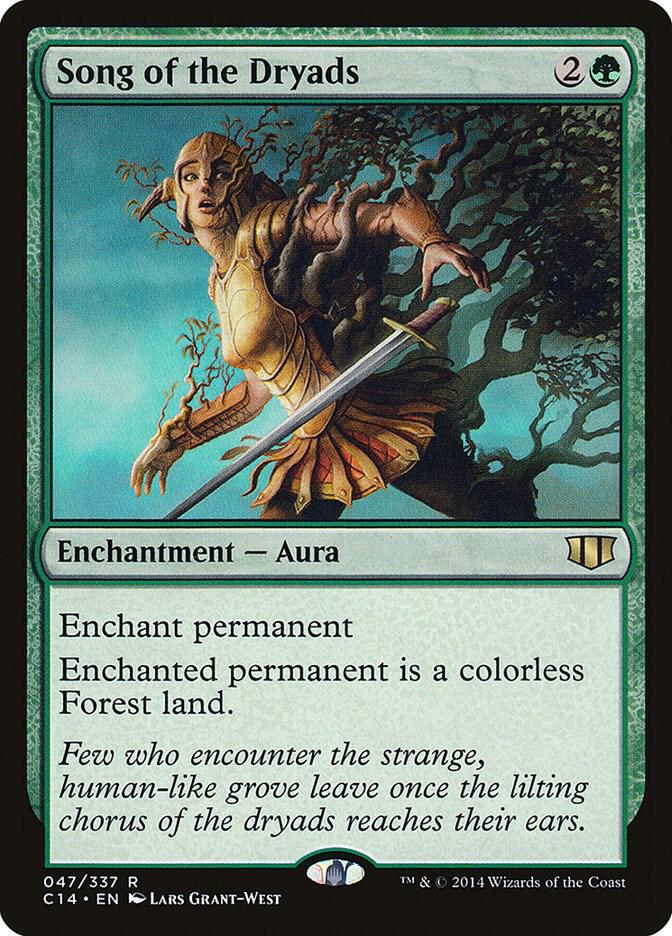 Song of the Dryads (47) [Commander 2014]
