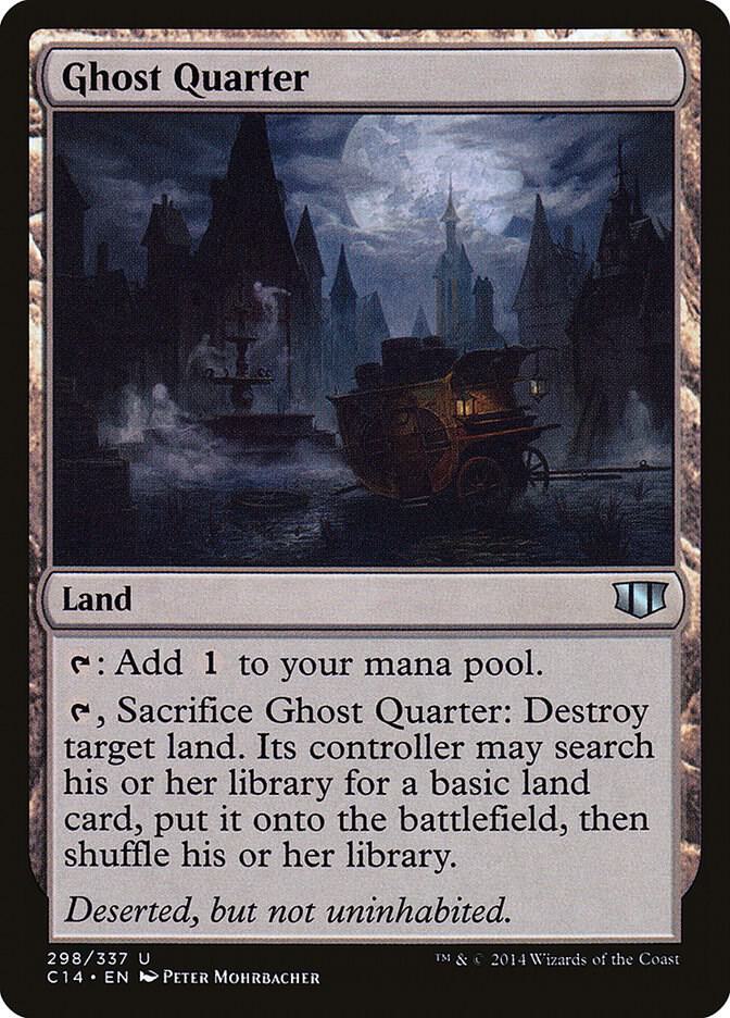 Ghost Quarter (298) [Commander 2014]