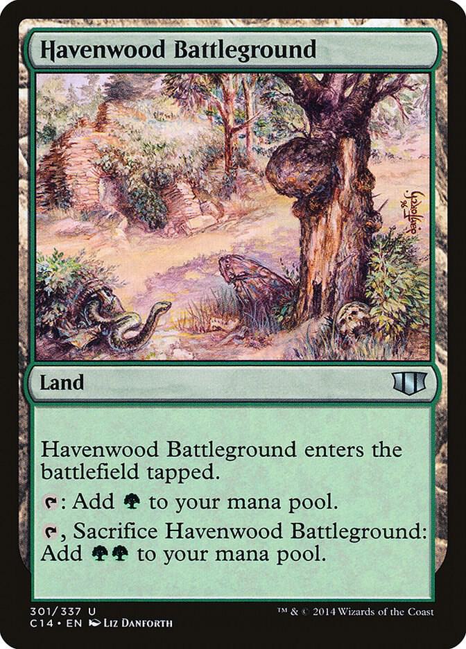 Havenwood Battleground (301) [Commander 2014]