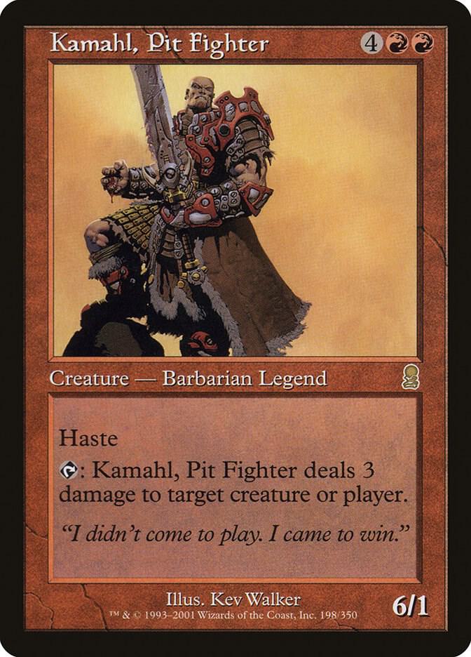 Kamahl, Pit Fighter (198) [Odyssey]