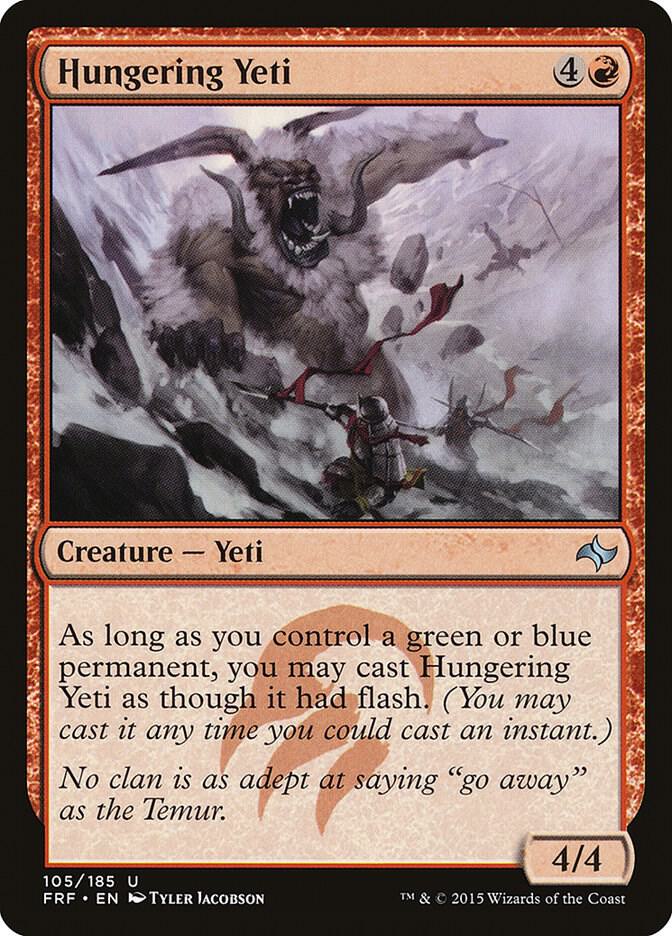 Hungering Yeti (105) [Fate Reforged]