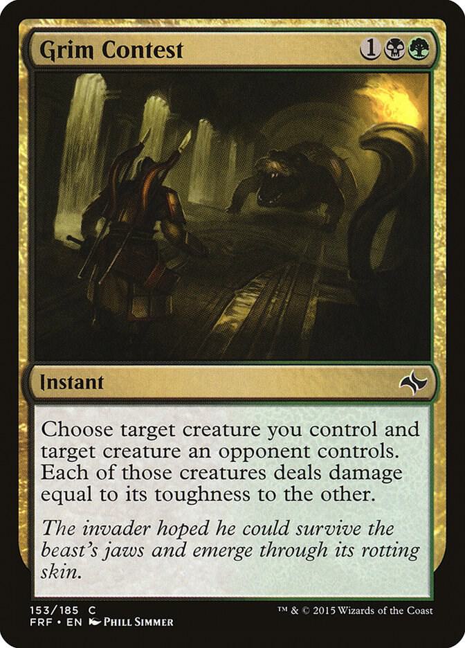 Grim Contest (153) [Fate Reforged]
