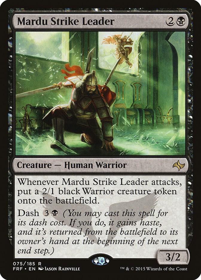 Mardu Strike Leader (75) [Fate Reforged]