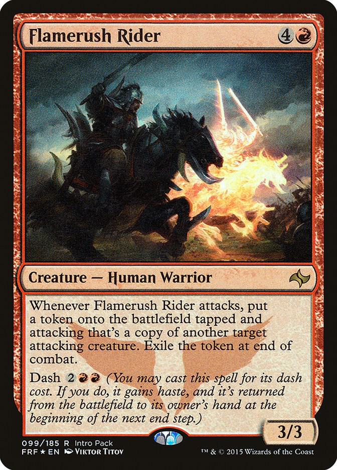 Flamerush Rider (99) [Unique and Miscellaneous Promos]