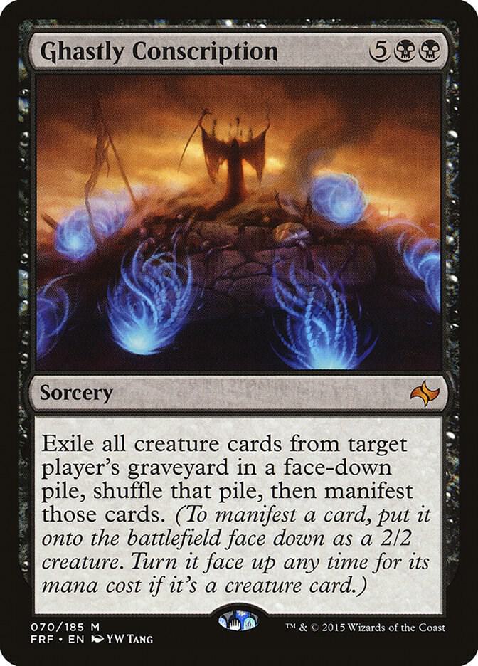 Ghastly Conscription (70) [Fate Reforged]
