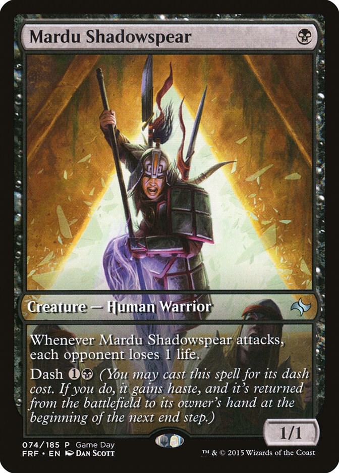 Mardu Shadowspear (74) [Game Day Promos]