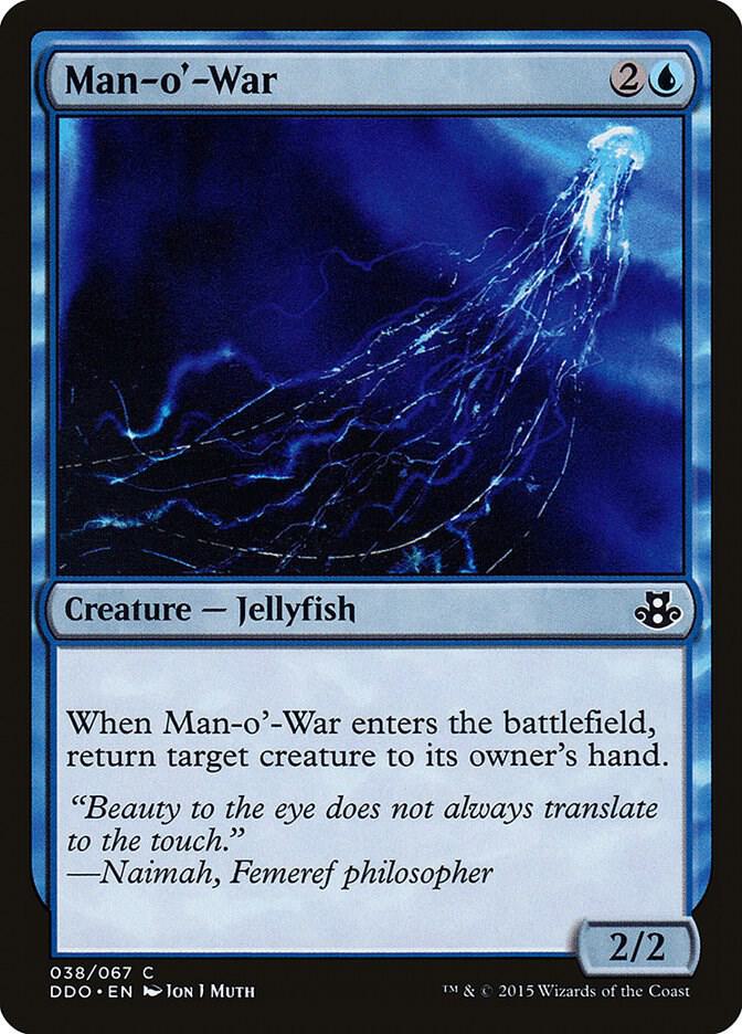 Man-o'-War (38) [Duel Decks: Elspeth vs. Kiora]