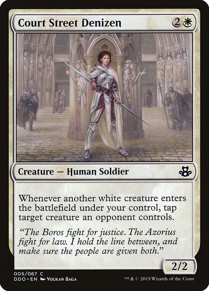 Court Street Denizen (5) [Duel Decks: Elspeth vs. Kiora]