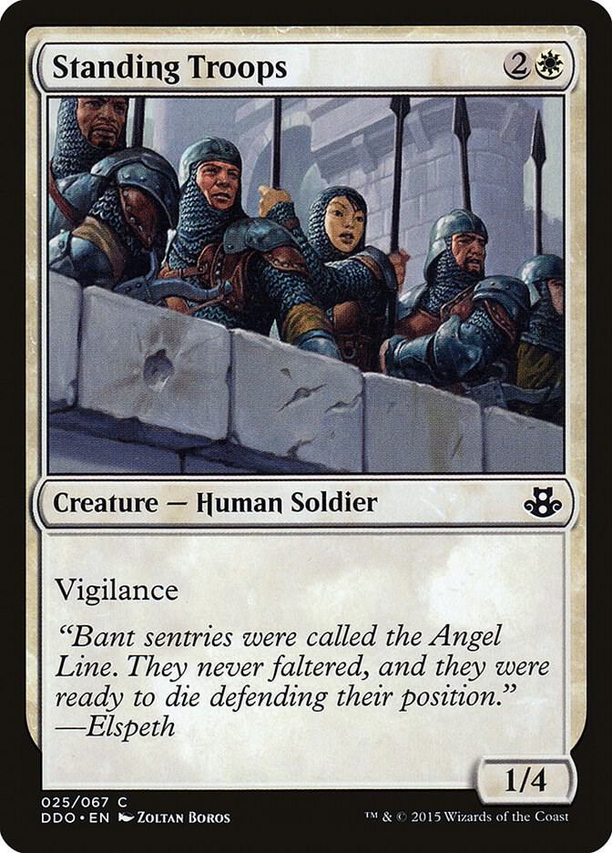 Standing Troops (25) [Duel Decks: Elspeth vs. Kiora]