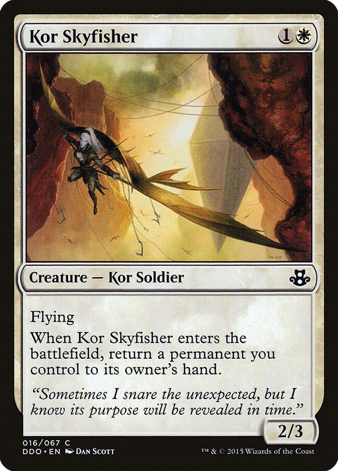 Kor Skyfisher (16) [Duel Decks: Elspeth vs. Kiora]
