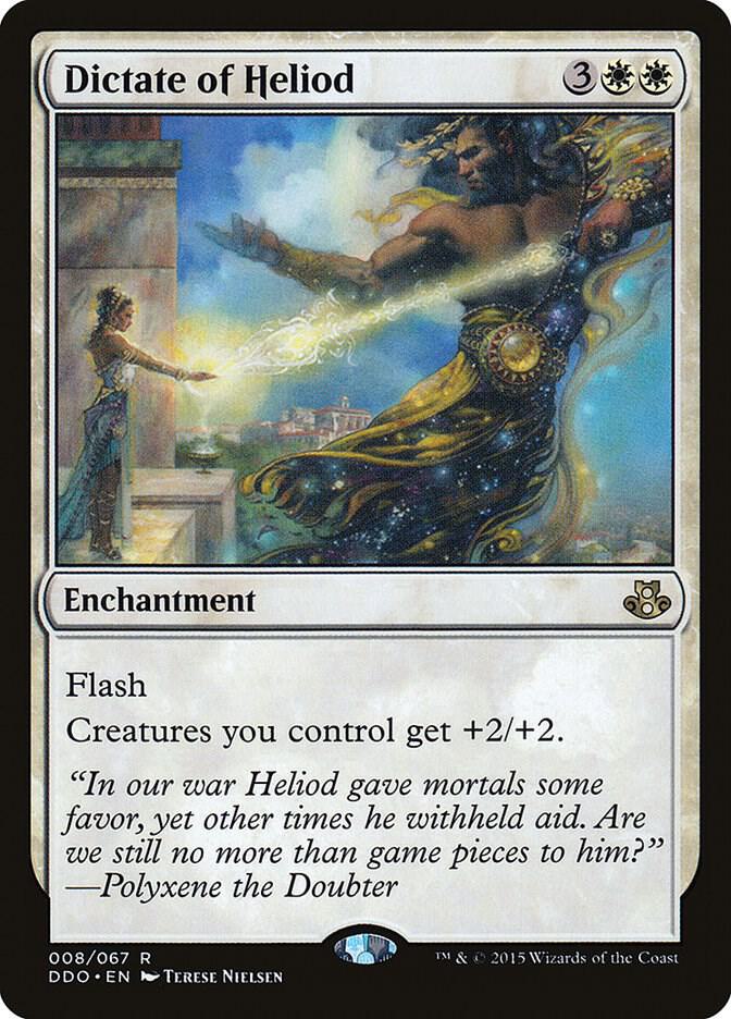 Dictate of Heliod (8) [Duel Decks: Elspeth vs. Kiora]