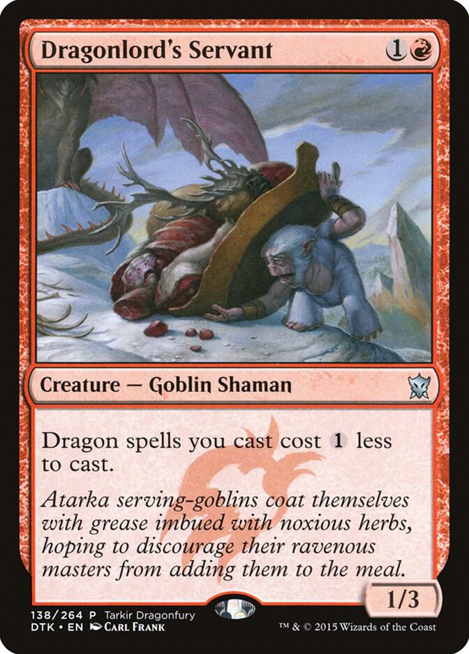 Dragonlord's Servant (138) [Tarkir Dragonfury]