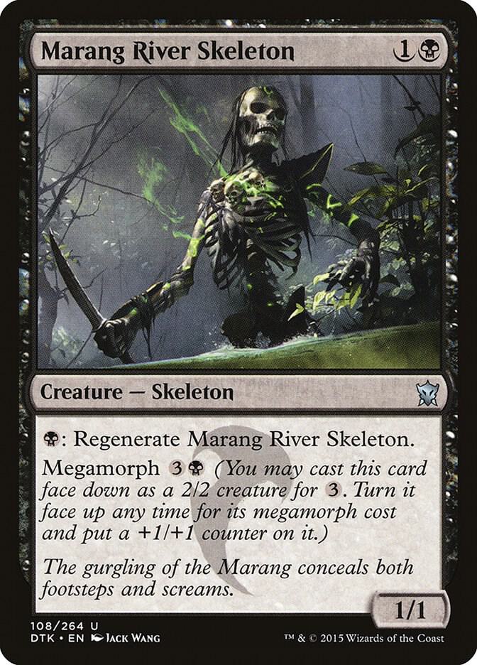 Marang River Skeleton (108) [Dragons of Tarkir]