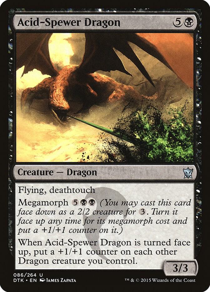 Acid-Spewer Dragon (86) [Dragons of Tarkir]