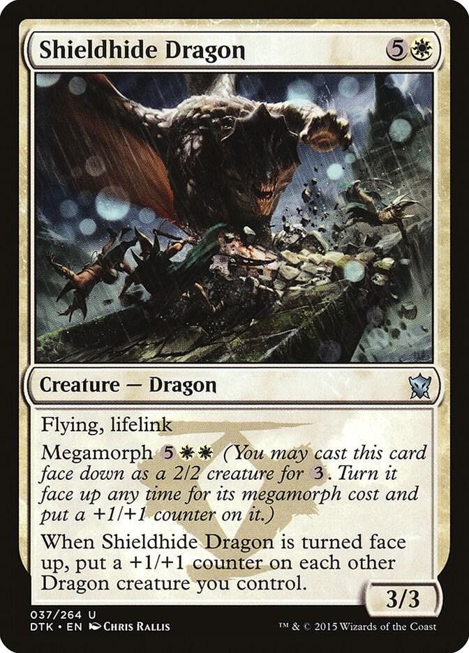 Shieldhide Dragon (37) [Dragons of Tarkir]