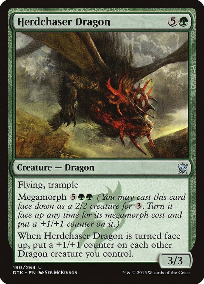 Herdchaser Dragon (190) [Dragons of Tarkir]