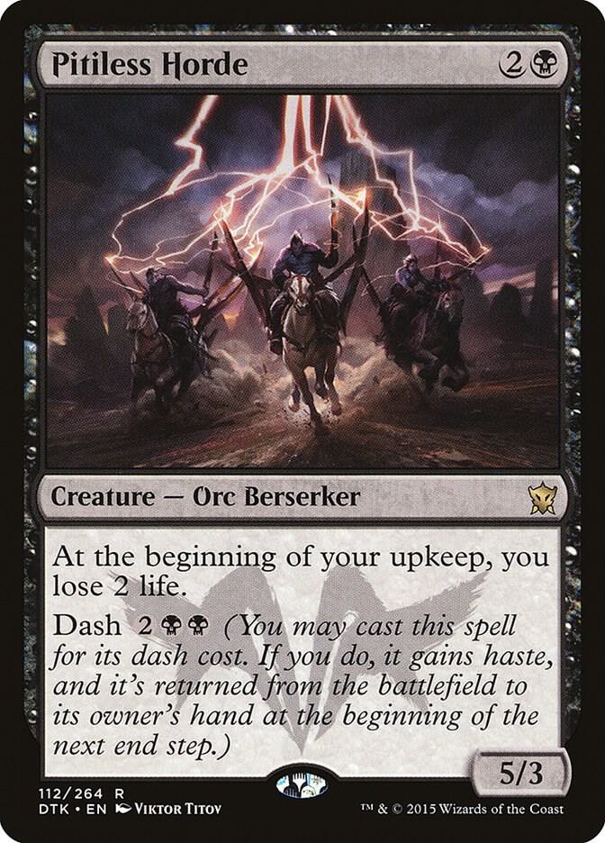 Pitiless Horde (112) [Dragons of Tarkir]