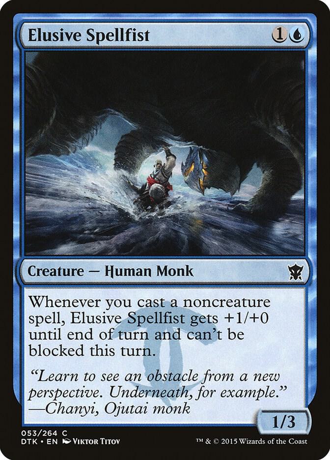 Elusive Spellfist (53) [Dragons of Tarkir]