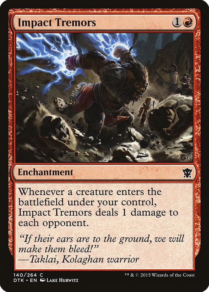 Impact Tremors (140) [Dragons of Tarkir]