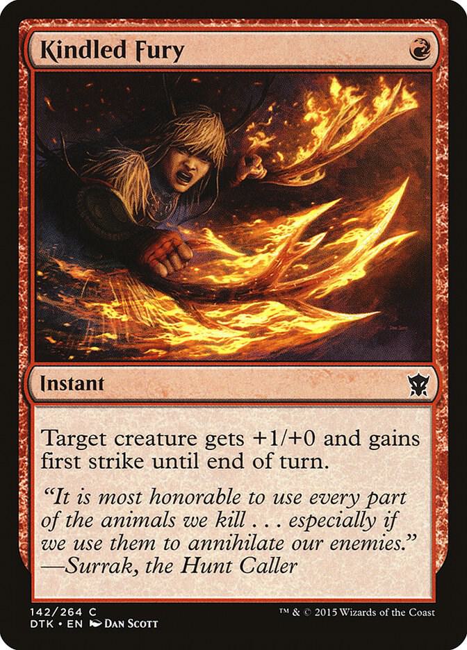 Kindled Fury (142) [Dragons of Tarkir]