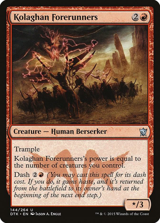Kolaghan Forerunners (144) [Dragons of Tarkir]