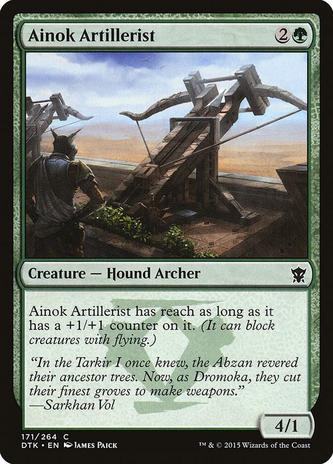 Ainok Artillerist (171) [Dragons of Tarkir]