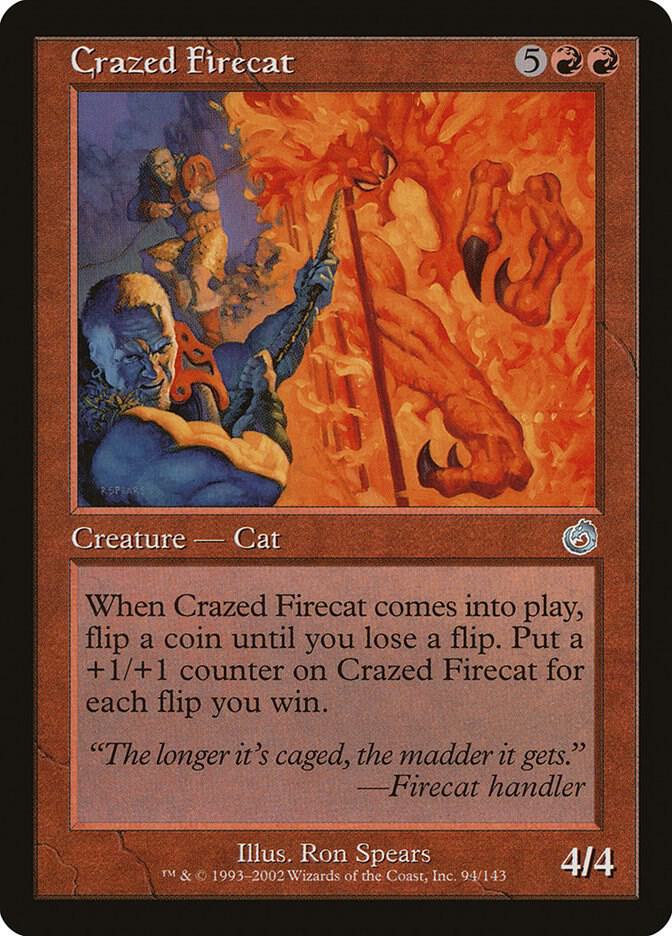 Crazed Firecat (94) [Torment]