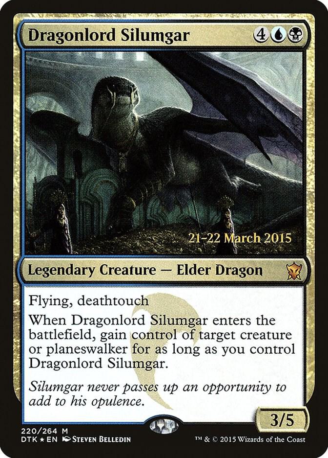 Dragonlord Silumgar (220) [Prerelease Cards]