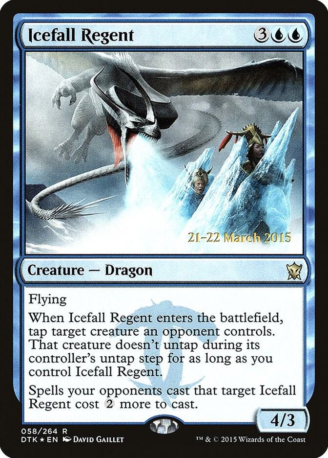 Icefall Regent (58) [Prerelease Cards]